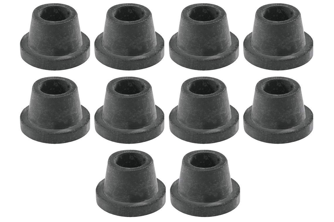 10 Stk. Gummi für Fahrradsteck